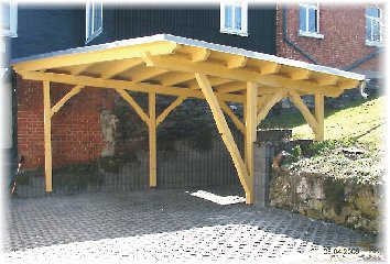 [Carports in ungleichm��iger Ausf�hrung]