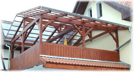 [Terassen&uuml;berdachung in Oberoppurg]
