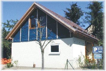 [Carport mit Ger&auml;teschuppen in Knau]