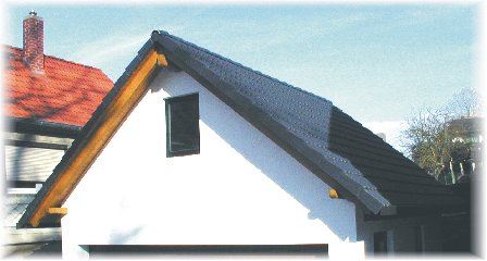 [Dachstuhl f&uuml;r Garage in Knau]